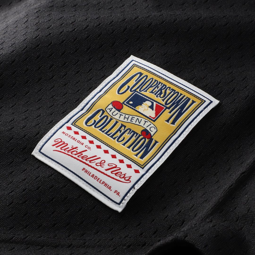 Cincinnati Reds Ken Griffey Jr. Mitchell & Ness Big & Tall Cooperstown Mesh Batting Practice Jersey - Black MLB Team Jersey Baseball Fan Apparel
