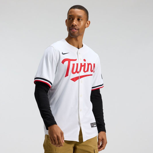 Minnesota Twins Nike Home Limited Jersey - White MLB Team Jersey Baseball Fan Apparel