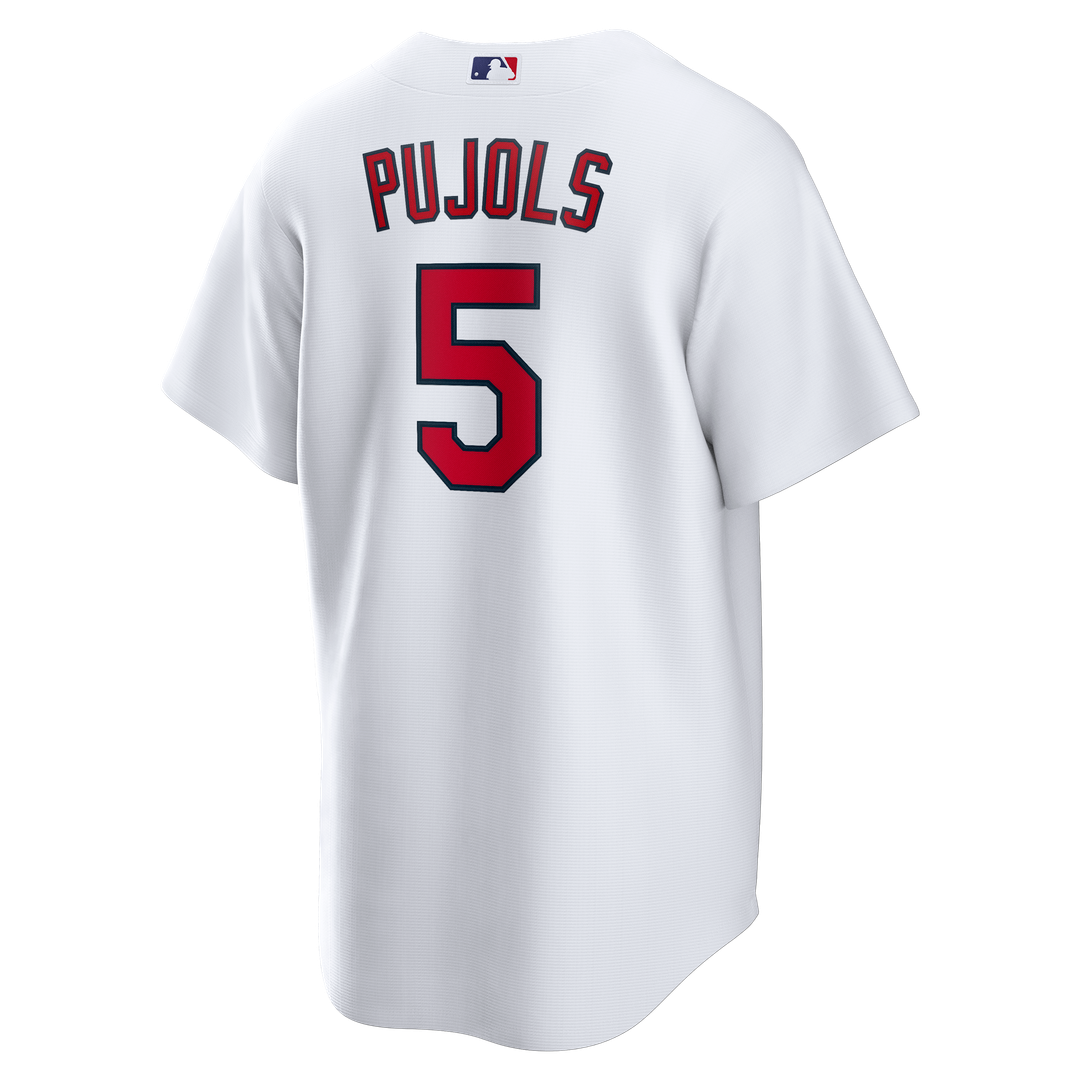 St. Louis Cardinals Albert Pujols Nike Home Retired Player Replica Jersey - White MLB Team Jersey Baseball Fan Apparel