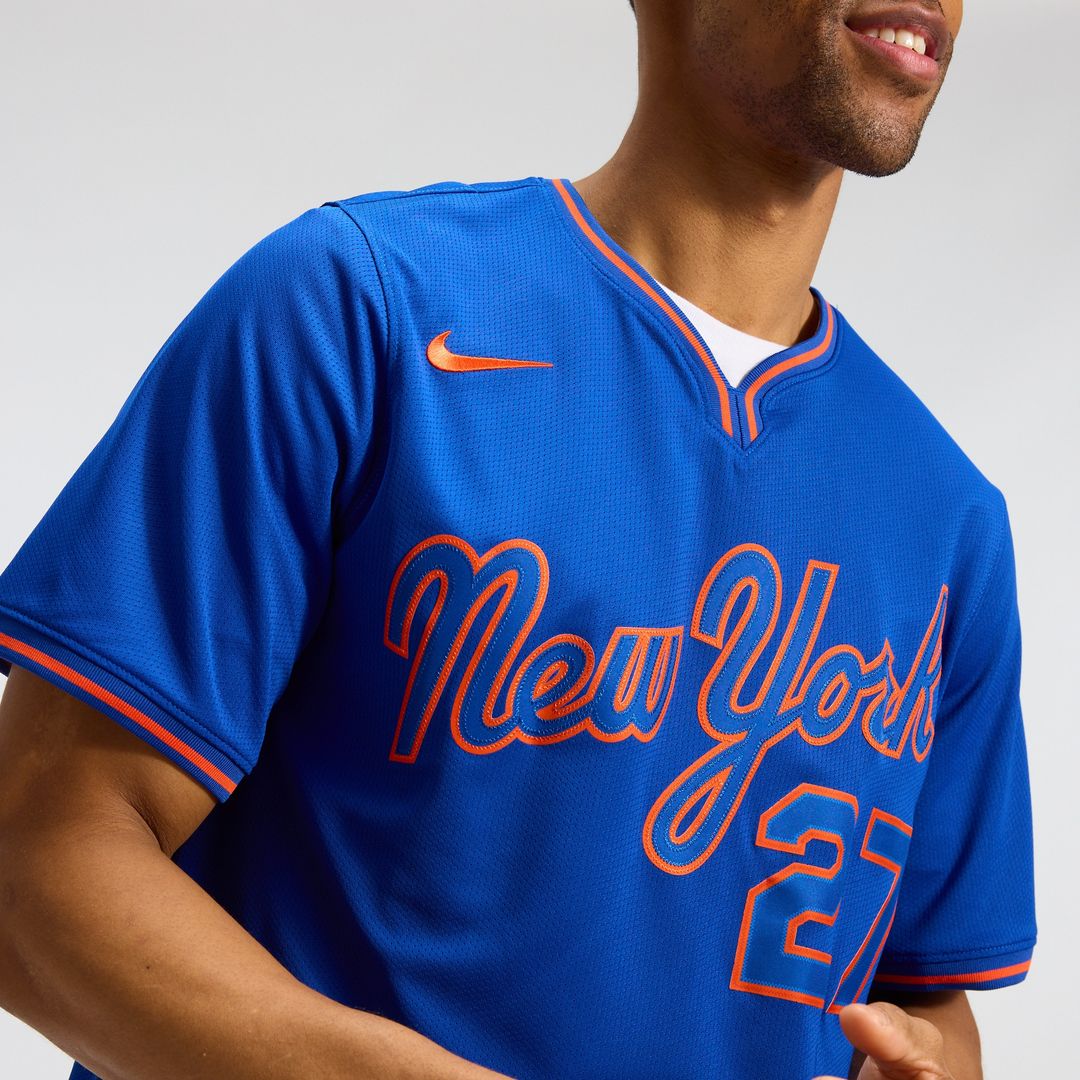 New York Mets Mark Vientos Nike Alternate Limited Player Jersey - Royal MLB Team Jersey Baseball Fan Apparel