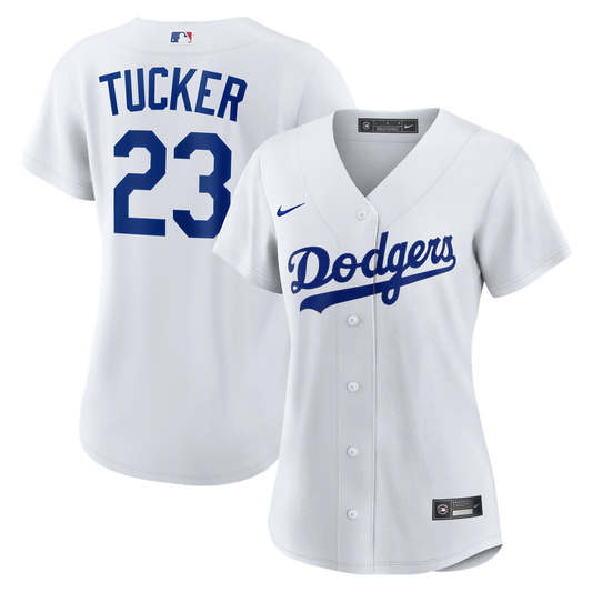 Los Angeles Dodgers Kyle Tucker Nike Women's Home Replica Jersey - White MLB Team Jersey Baseball Fan Apparel