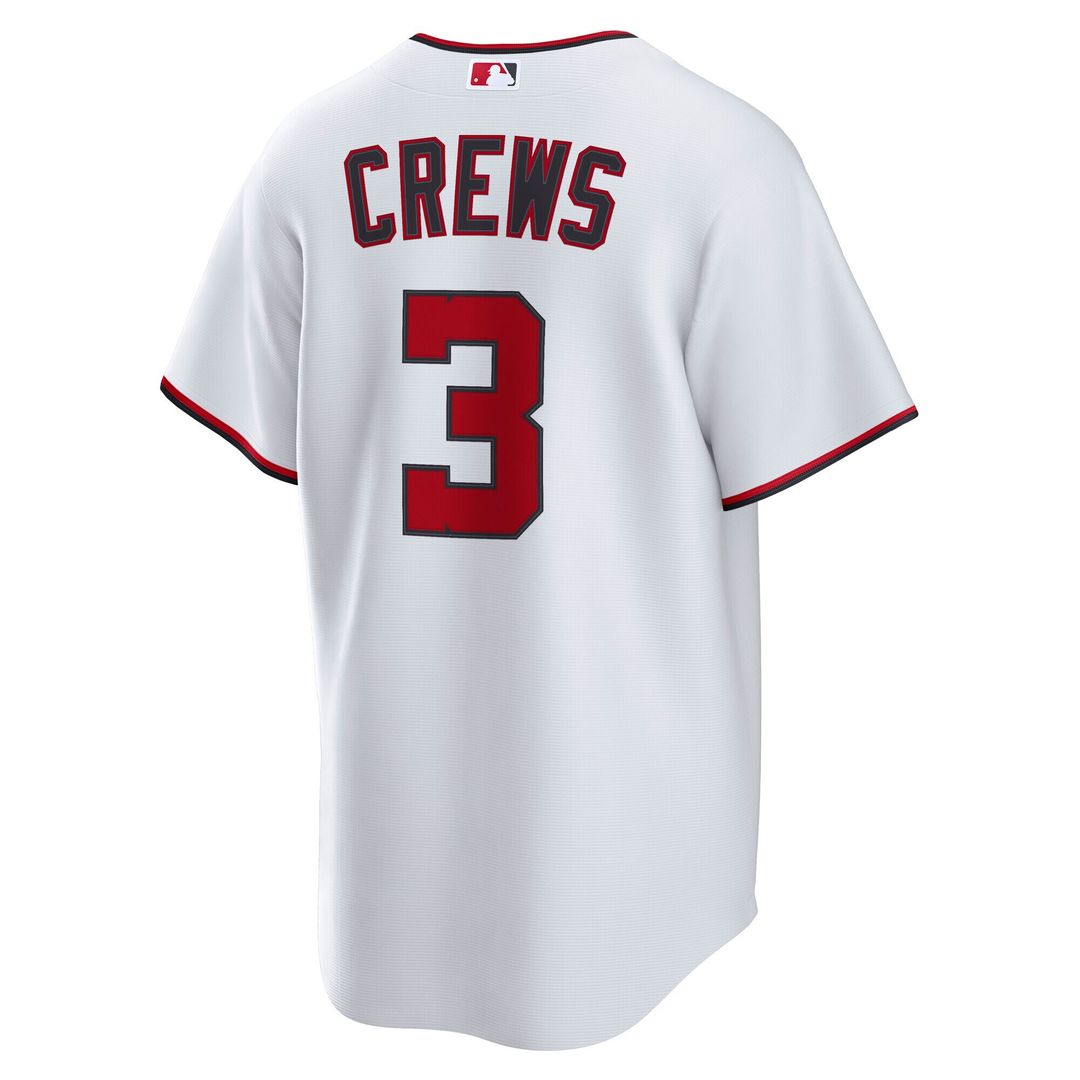 Washington Nationals Dylan Crews Nike Home Replica Jersey - White MLB Team Jersey Baseball Fan Apparel