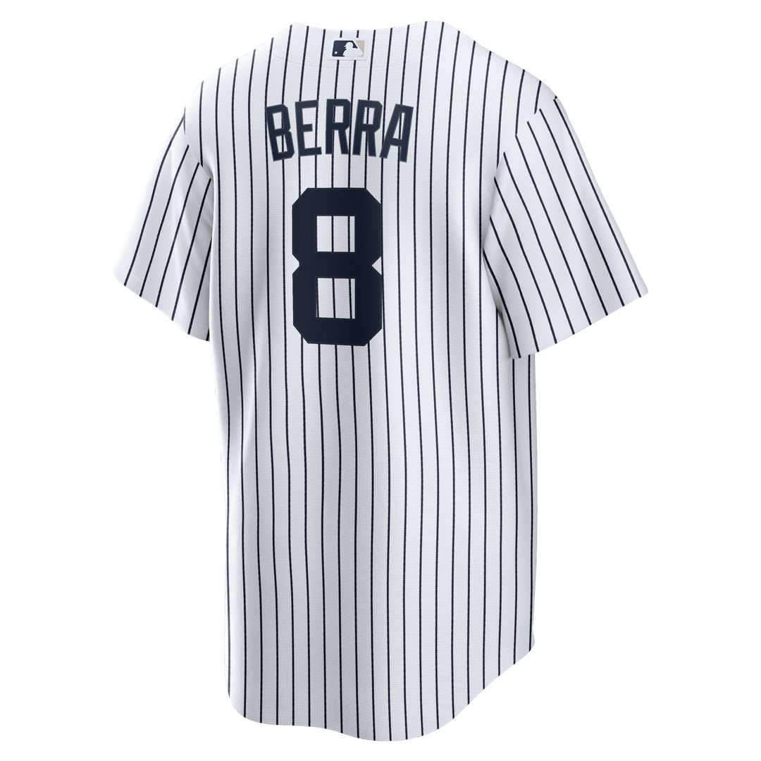 New York Yankees Yogi Berra Nike Home Retired Player Replica Jersey - White MLB Team Jersey Baseball Fan Apparel