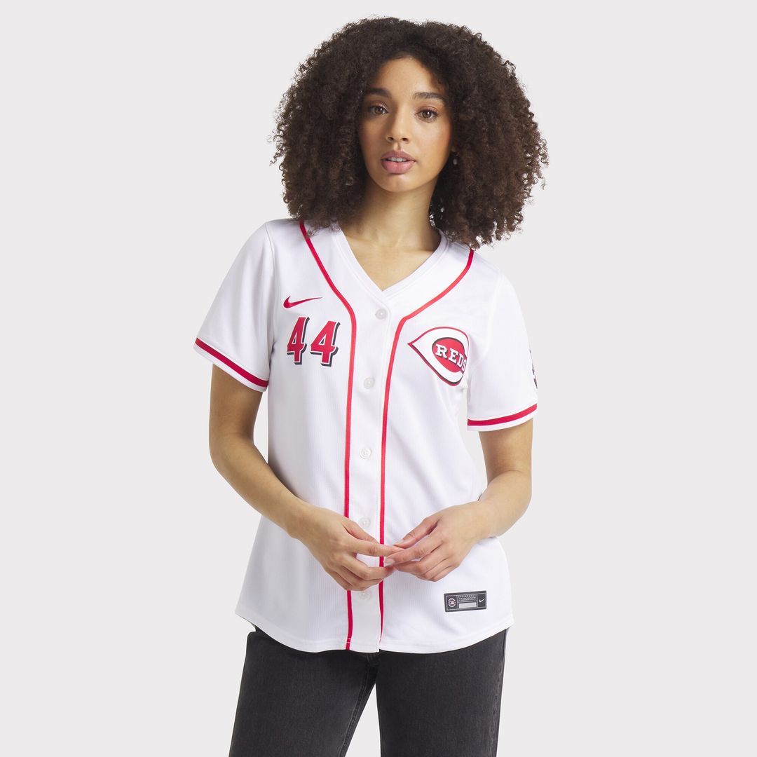 Cincinnati Reds Elly De La Cruz Nike Women's Home Limited Player Jersey - White MLB Team Jersey Baseball Fan Apparel