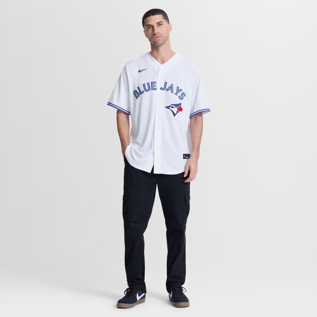 Toronto Blue Jays Alejandro Kirk Nike Home Replica Jersey - White MLB Team Jersey Baseball Fan Apparel