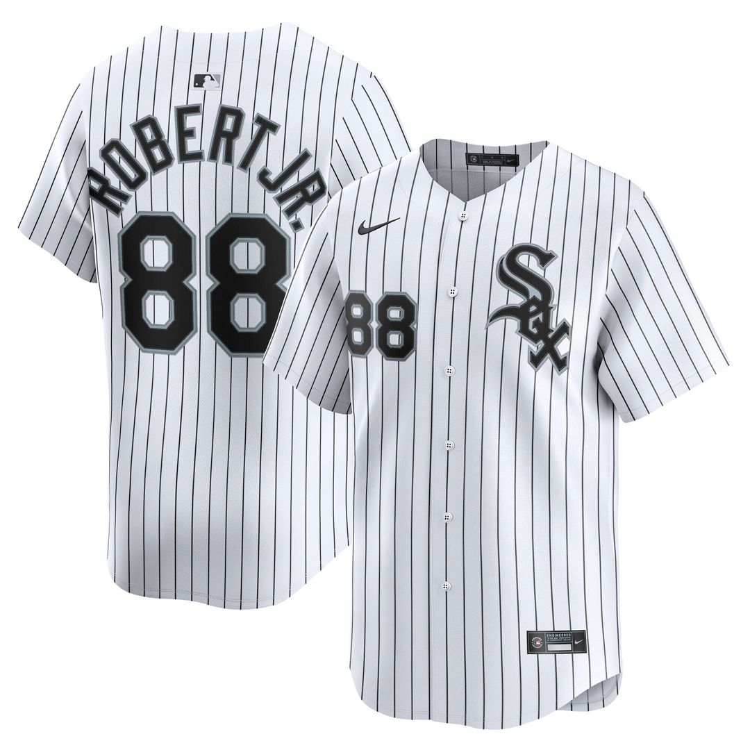 Chicago White Sox Luis Robert Jr. Nike Home Limited Player Jersey - White MLB Team Jersey Baseball Fan Apparel