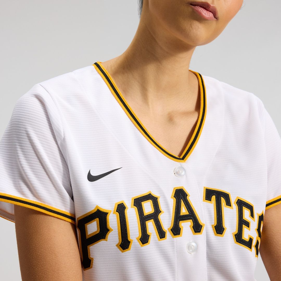 Pittsburgh Pirates Paul Skenes Nike Women's Home Replica Player Jersey - White MLB Team Jersey Baseball Fan Apparel