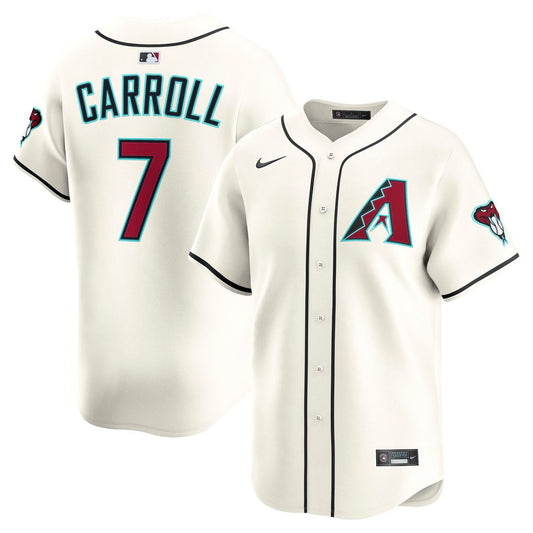 Arizona Diamondbacks Corbin Carroll Nike Home Limited Player Jersey - Cream MLB Team Jersey Baseball Fan Apparel