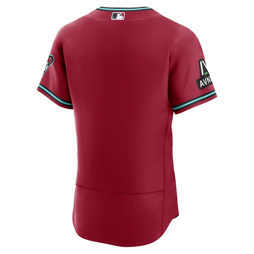 Arizona Diamondbacks Nike Home Sponsor Patch Authentic Jersey - Cream MLB Team Jersey Baseball Fan Apparel