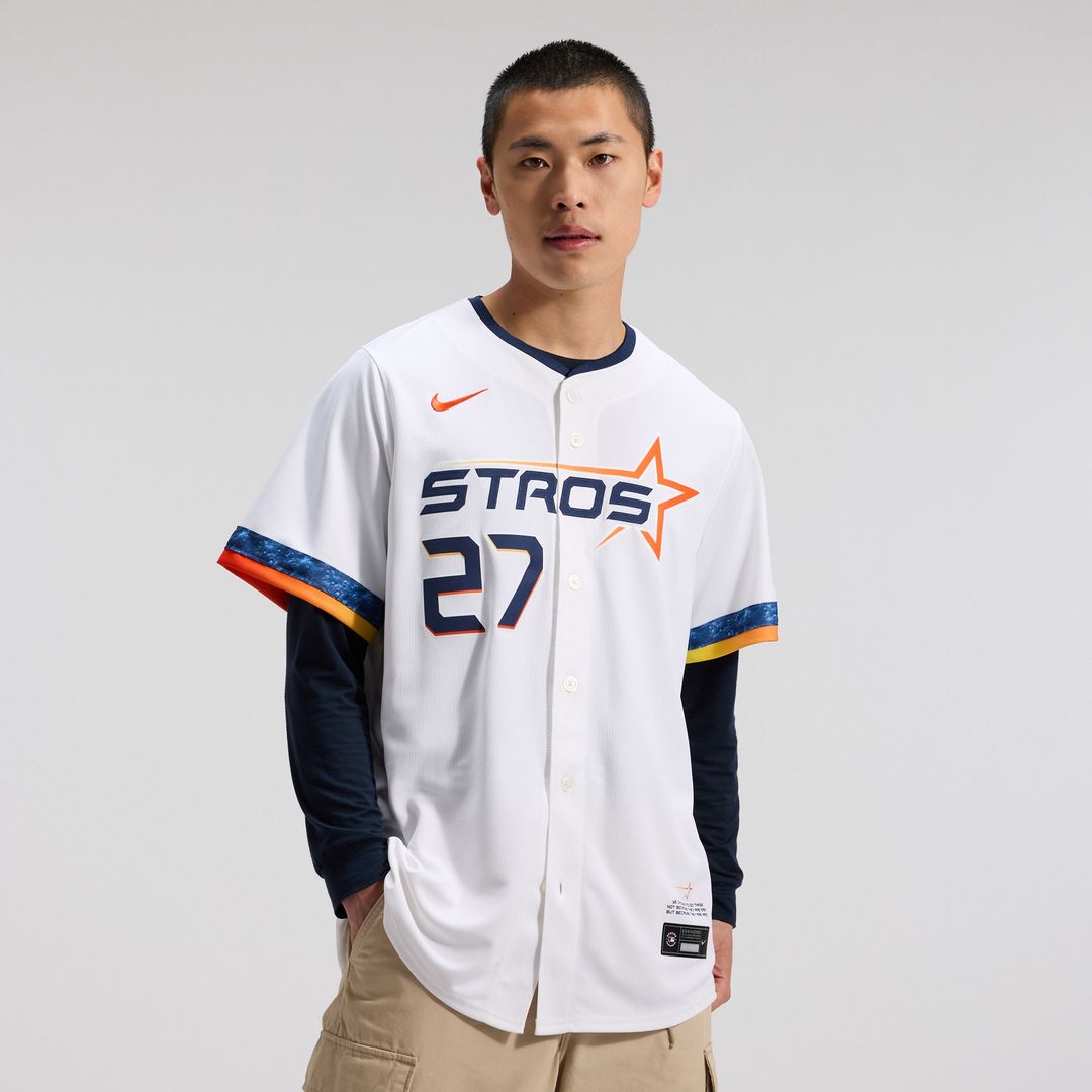Houston Astros Jose Altuve Nike 2025 City Connect Limited Player Jersey - White MLB Team Jersey Baseball Fan Apparel