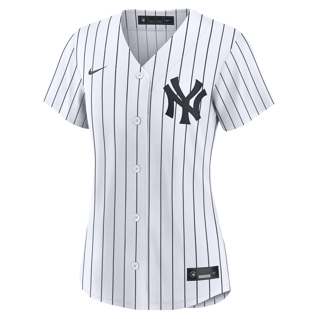 New York Yankees Nike Women's Home Replica Jersey - White MLB Team Jersey Baseball Fan Apparel