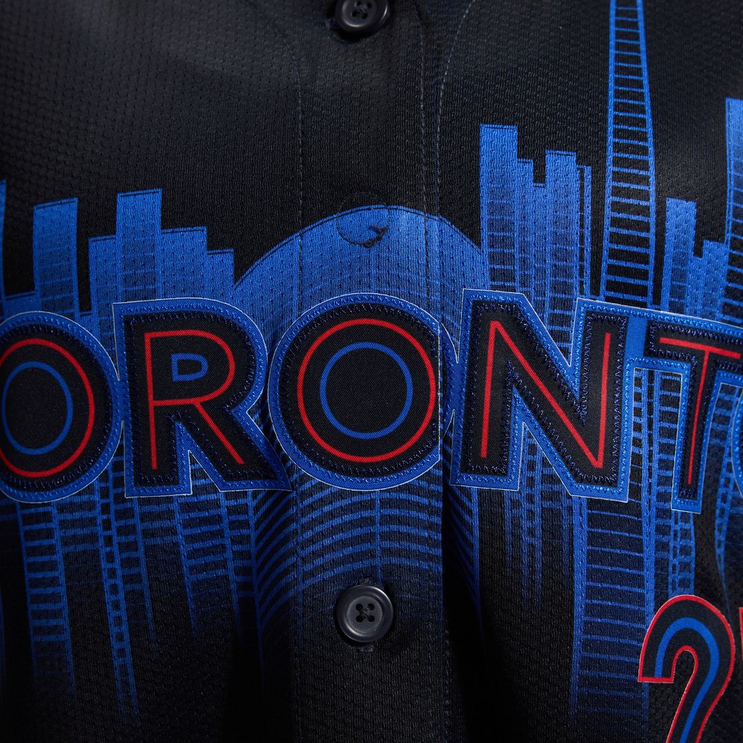 Toronto Blue Jays Vladimir Guerrero Jr. Nike Women's 2024 City Connect Limited Player Jersey - Navy MLB Team Jersey Baseball Fan Apparel