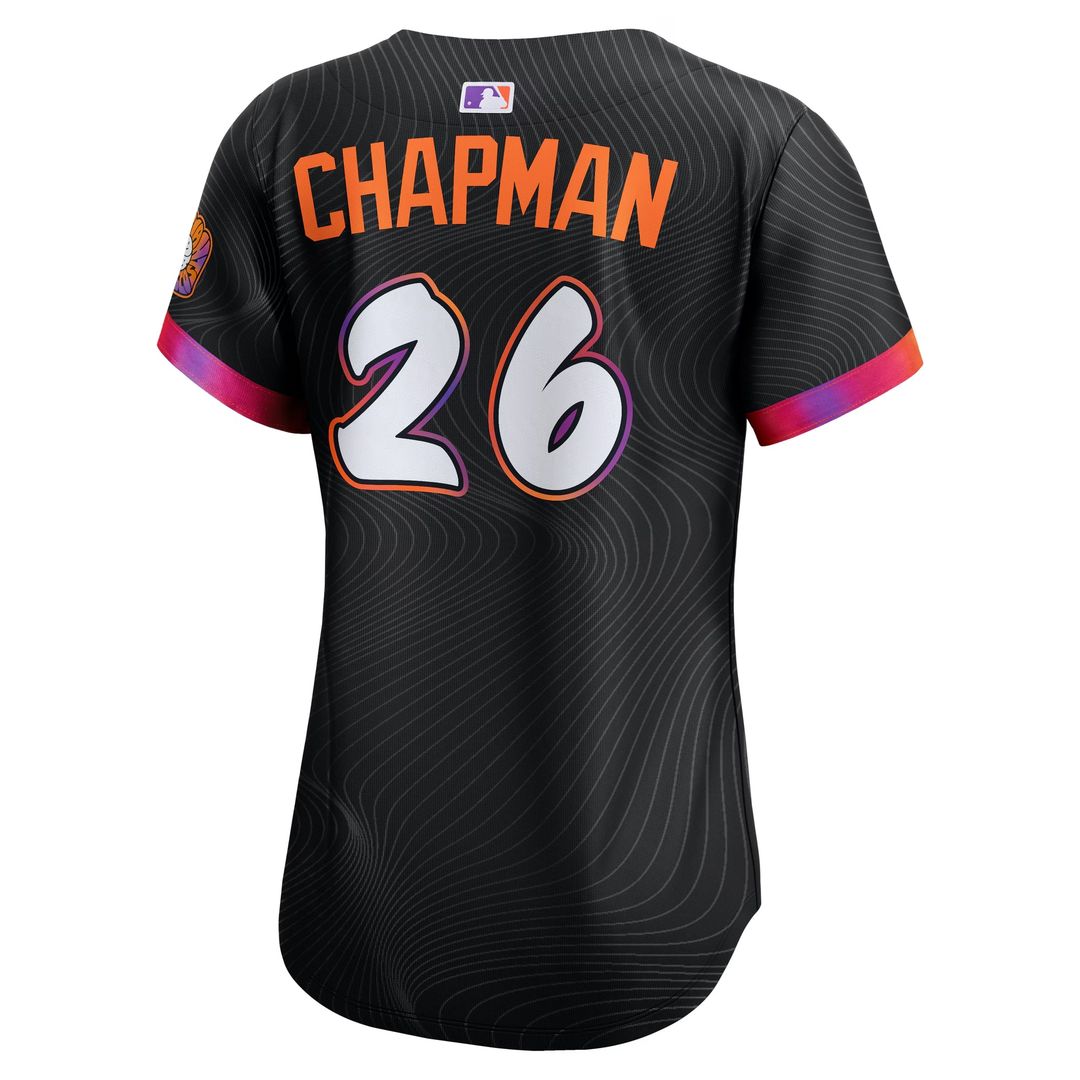 San Francisco Giants Matt Chapman Nike Women's 2025 City Connect Limited Jersey - Anthracite MLB Team Jersey Baseball Fan Apparel