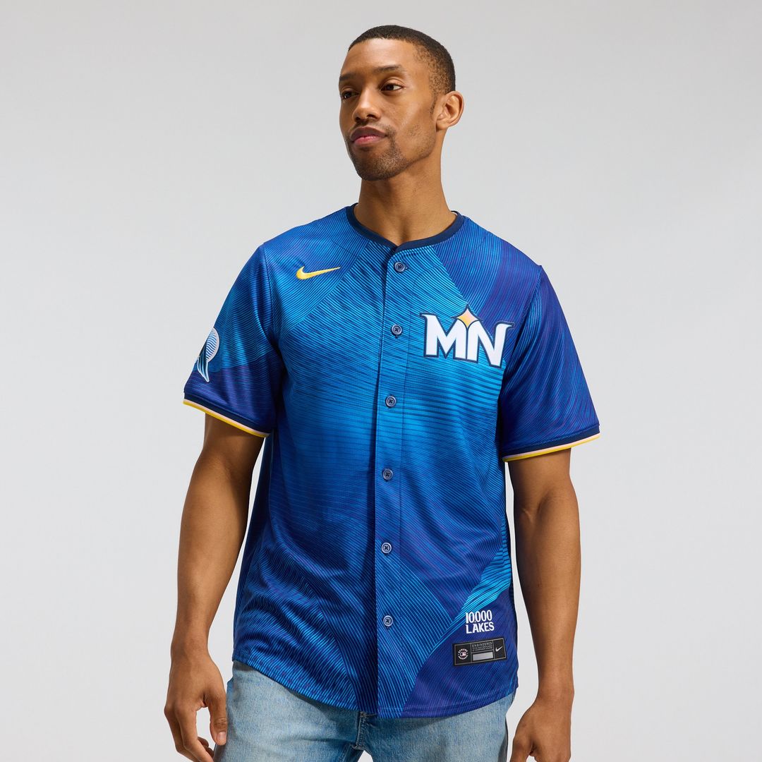Minnesota Twins Nike City Connect Limited Jersey - Royal MLB Team Jersey Baseball Fan Apparel