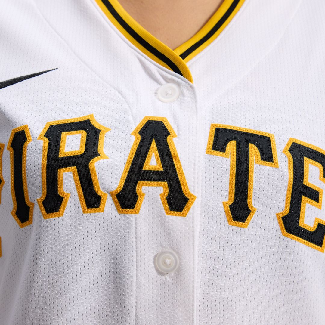 Pittsburgh Pirates Nike Women's Home Limited Jersey - White MLB Team Jersey Baseball Fan Apparel