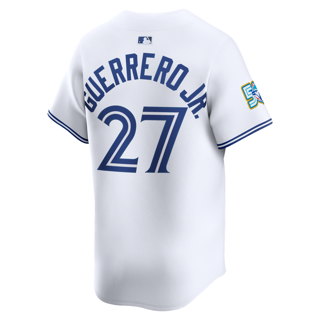 Toronto Blue Jays Vladimir Guerrero Jr. Nike Home Limited Jersey - White MLB Team Jersey Baseball Fan Apparel