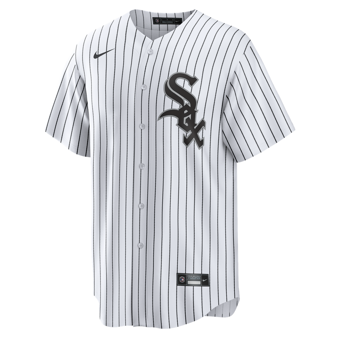 Chicago White Sox Seranthony Domínguez Nike Home Replica Jersey - White MLB Team Jersey Baseball Fan Apparel