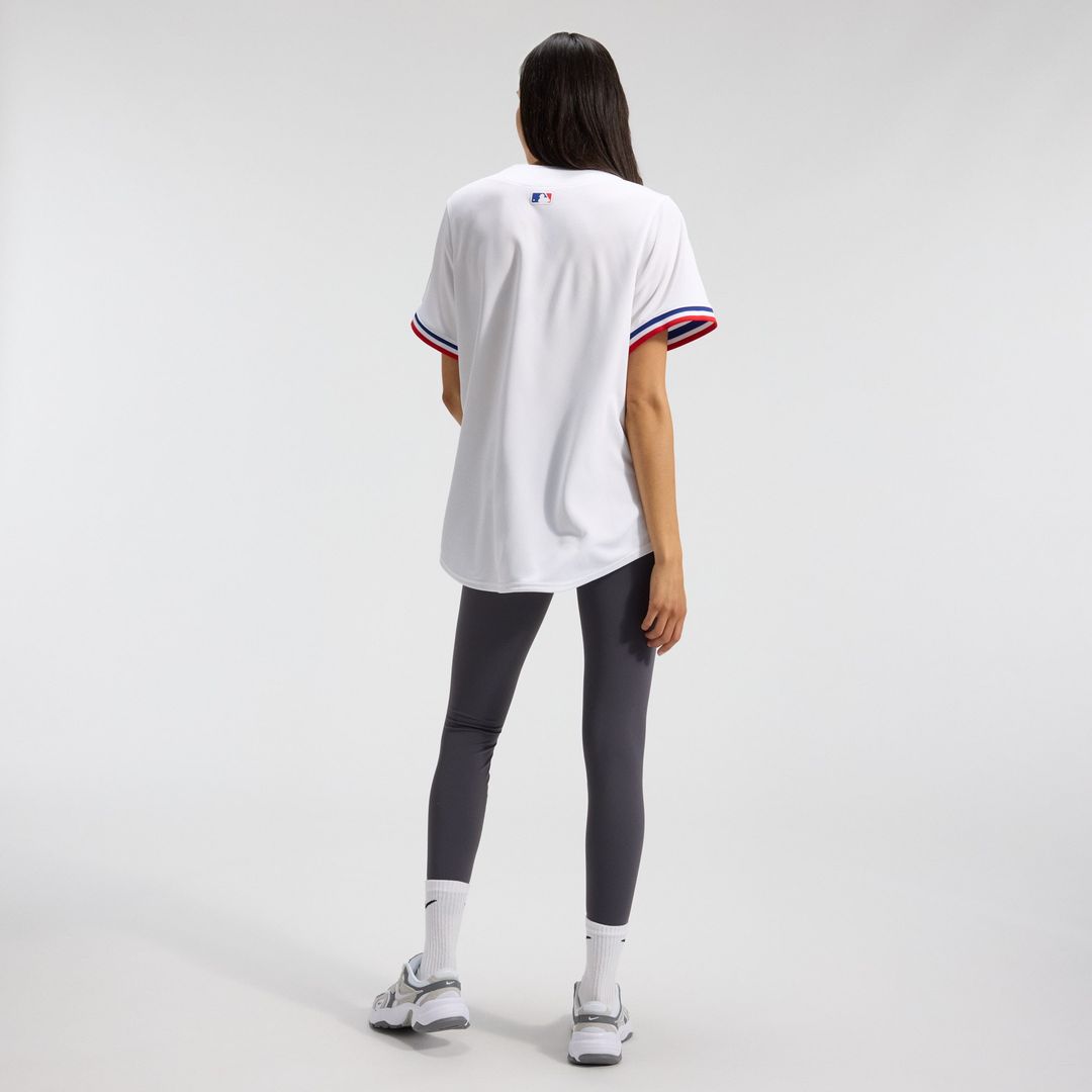 Texas Rangers Nike Women's Home Limited Jersey - White MLB Team Jersey Baseball Fan Apparel