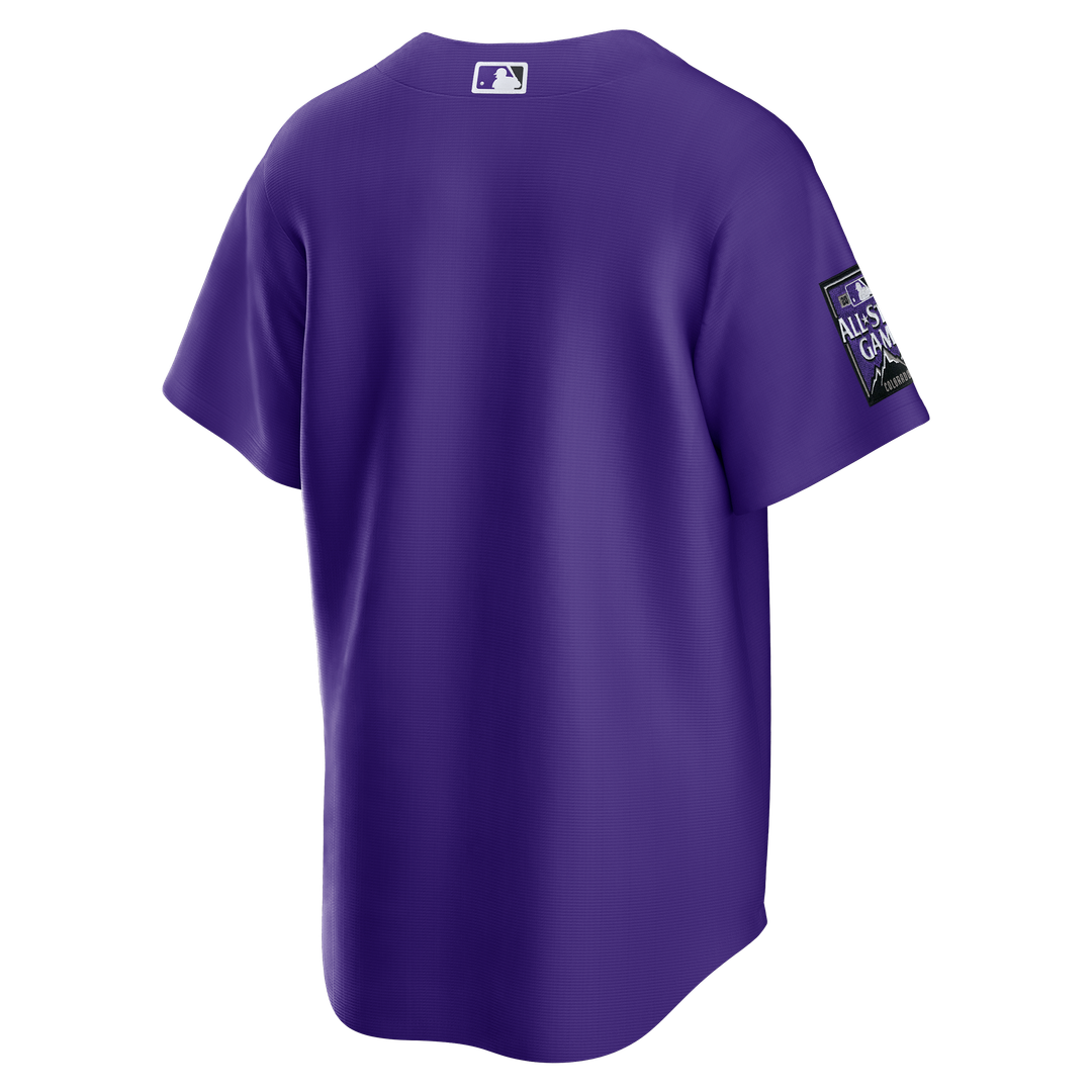 Colorado Rockies Nike Alternate Replica Team Jersey - Purple MLB Team Jersey Baseball Fan Apparel