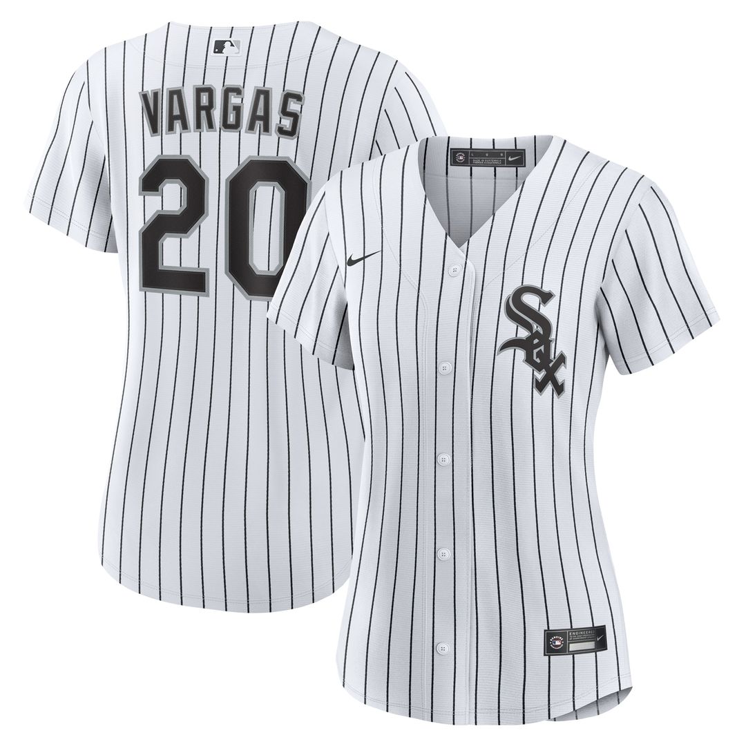 Chicago White Sox Miguel Vargas Nike Women's Home Replica Jersey - White MLB Team Jersey Baseball Fan Apparel