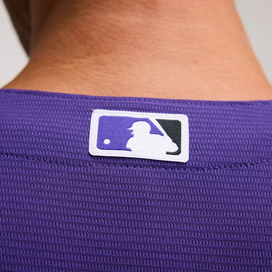 Colorado Rockies Nike Alternate Replica Team Jersey - Purple MLB Team Jersey Baseball Fan Apparel