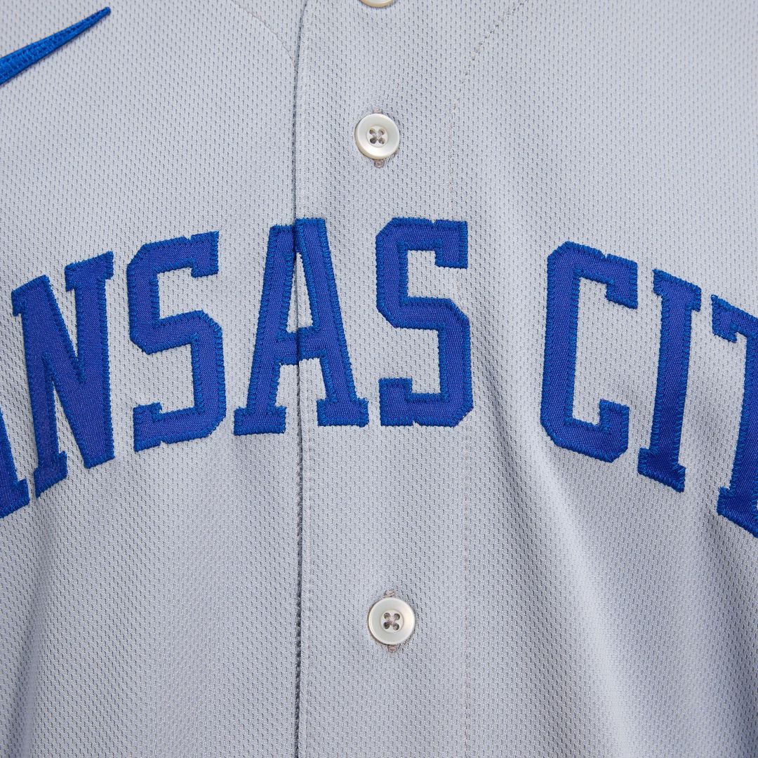 Kansas City Royals Nike 2022 Road Authentic Jersey - Gray MLB Team Jersey Baseball Fan Apparel