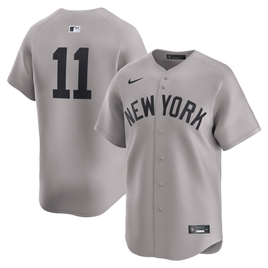 New York Yankees Anthony Volpe Nike Road Limited Player Jersey - Gray MLB Team Jersey Baseball Fan Apparel