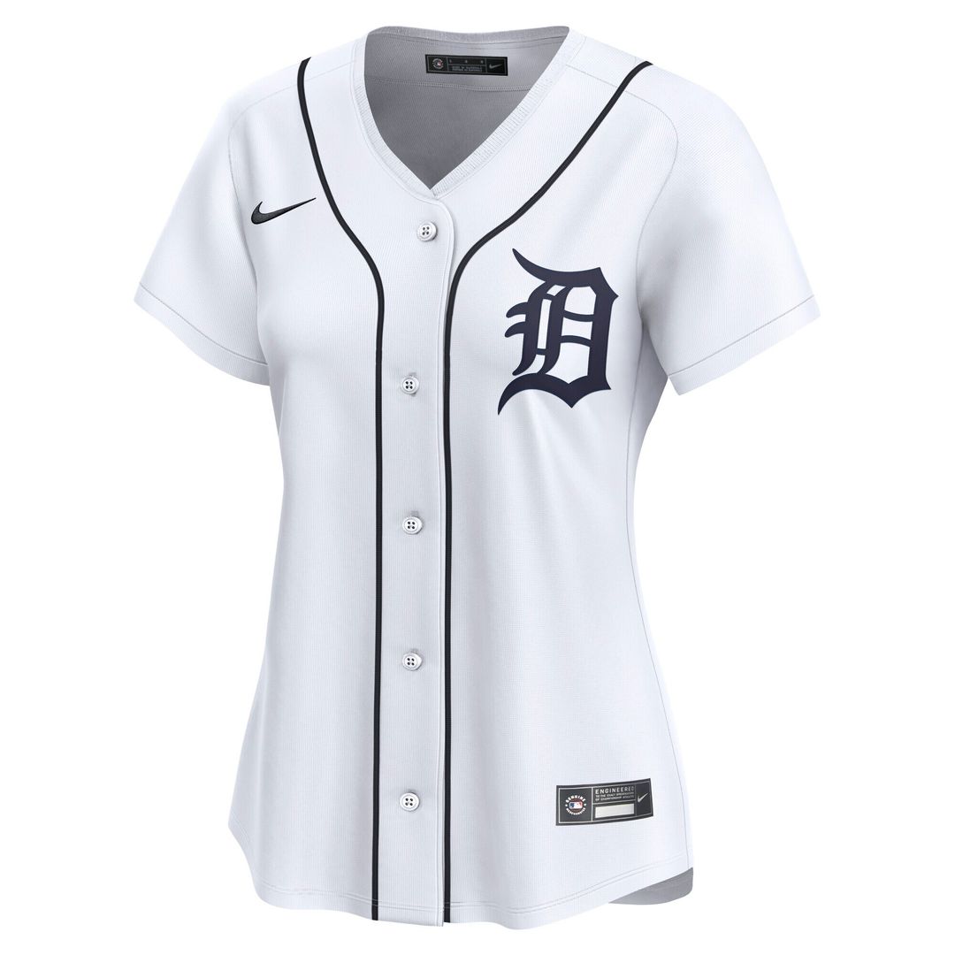 Detroit Tigers Tarik Skubal Nike Women's Limited Player Jersey - White MLB Team Jersey Baseball Fan Apparel