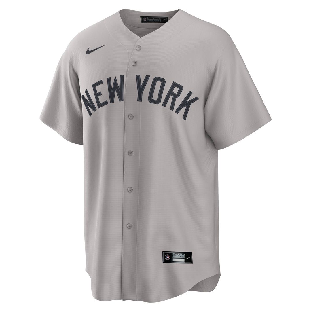 New York Yankees Paul Goldschmidt Nike Road Replica Jersey - Gray MLB Team Jersey Baseball Fan Apparel