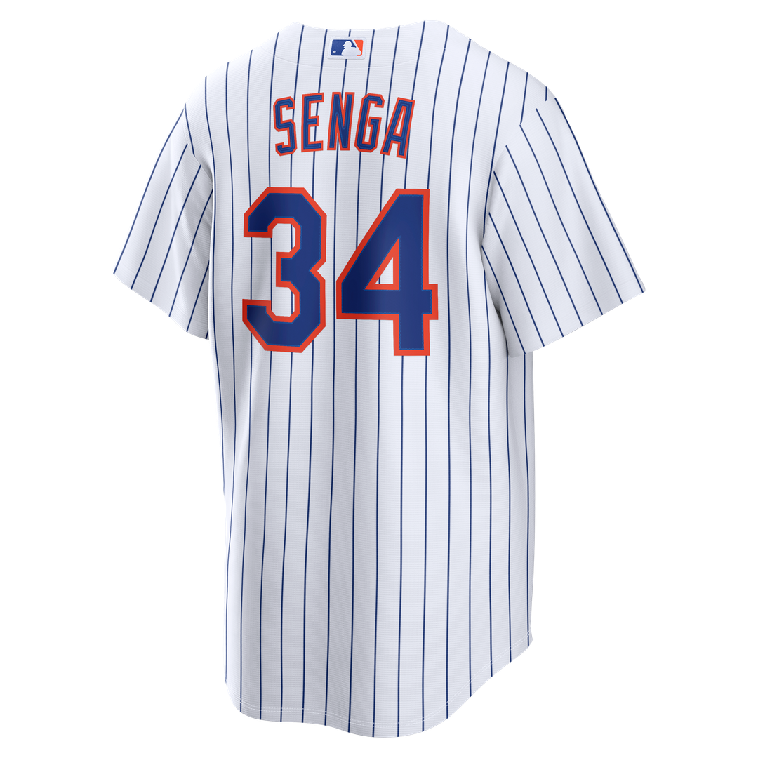 New York Mets Kodai Senga Nike Home Replica Jersey - White MLB Team Jersey Baseball Fan Apparel
