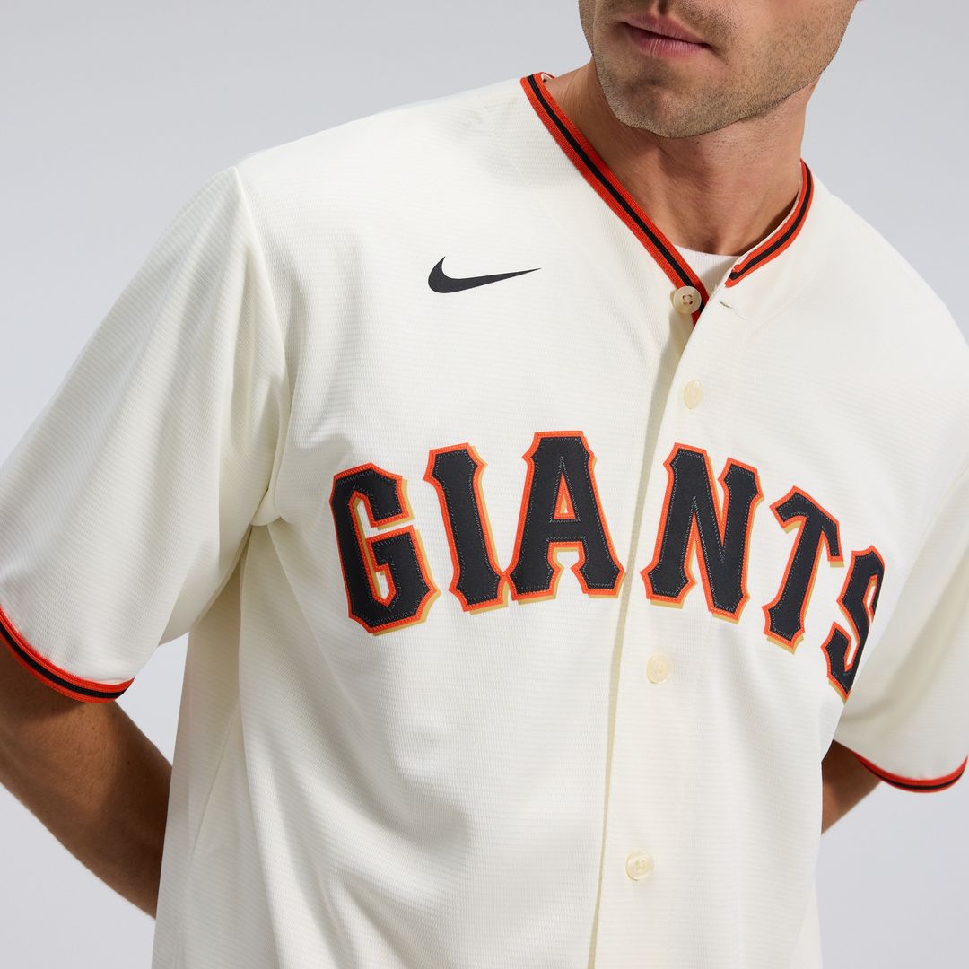San Francisco Giants Nike Home Replica Team Jersey - Cream MLB Team Jersey Baseball Fan Apparel