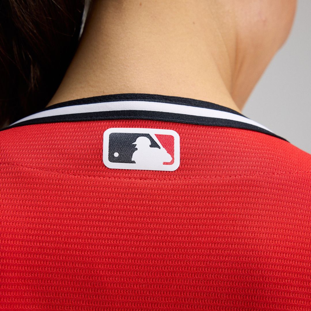 Cleveland Guardians Nike Women's Alternate Replica Jersey - Navy MLB Team Jersey Baseball Fan Apparel