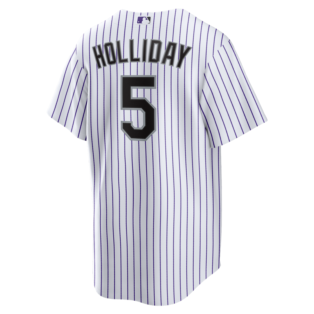 Colorado Rockies Matt Holliday Nike Home Retired Player Replica Jersey - White MLB Team Jersey Baseball Fan Apparel