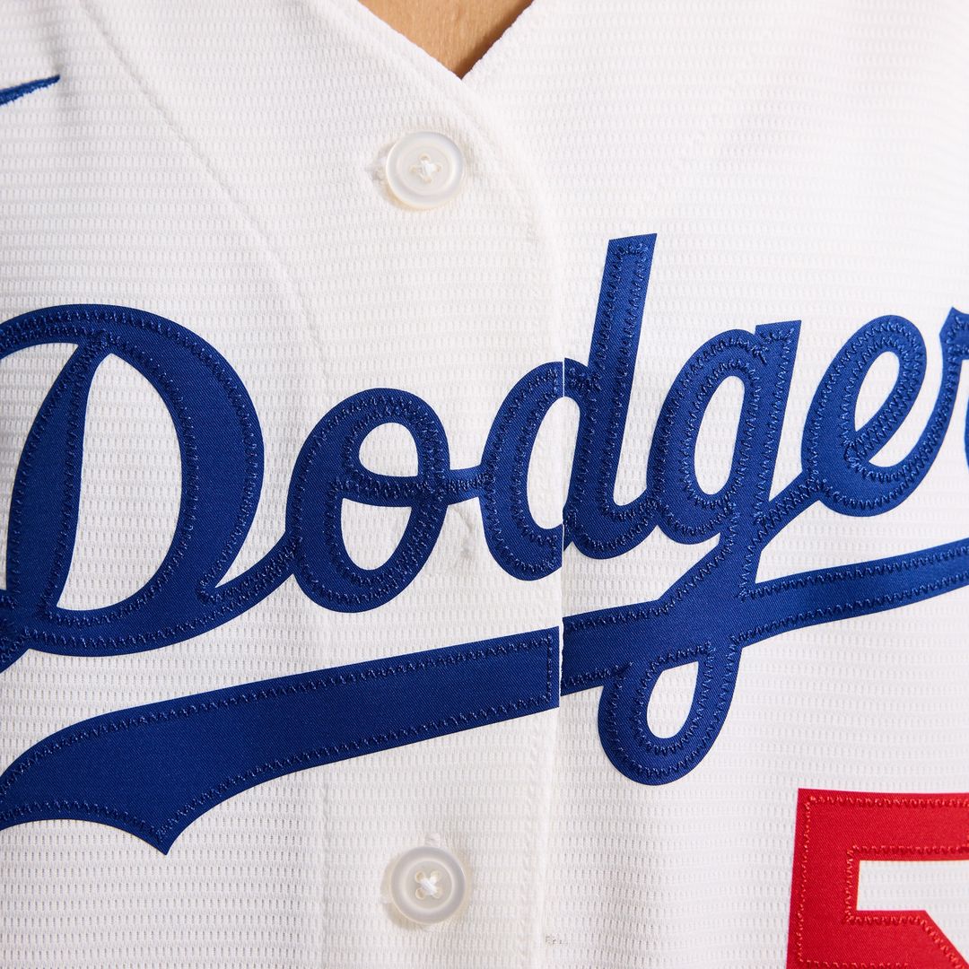 Los Angeles Dodgers Mookie Betts Nike Women's Home Stadium Jersey - White MLB Team Jersey Baseball Fan Apparel