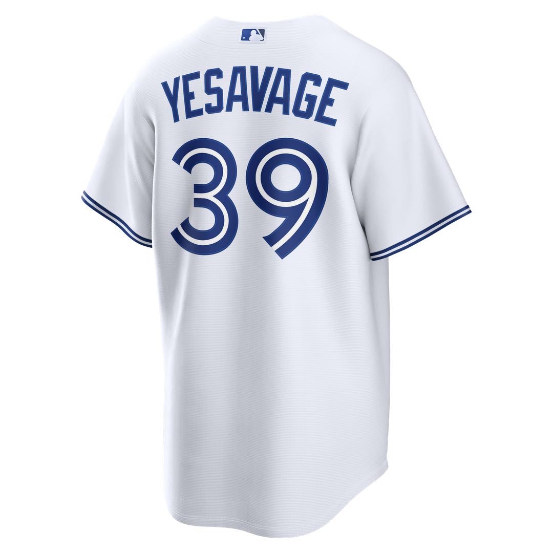 Toronto Blue Jays Trey Yesavage Nike Home Replica Jersey - White MLB Team Jersey Baseball Fan Apparel