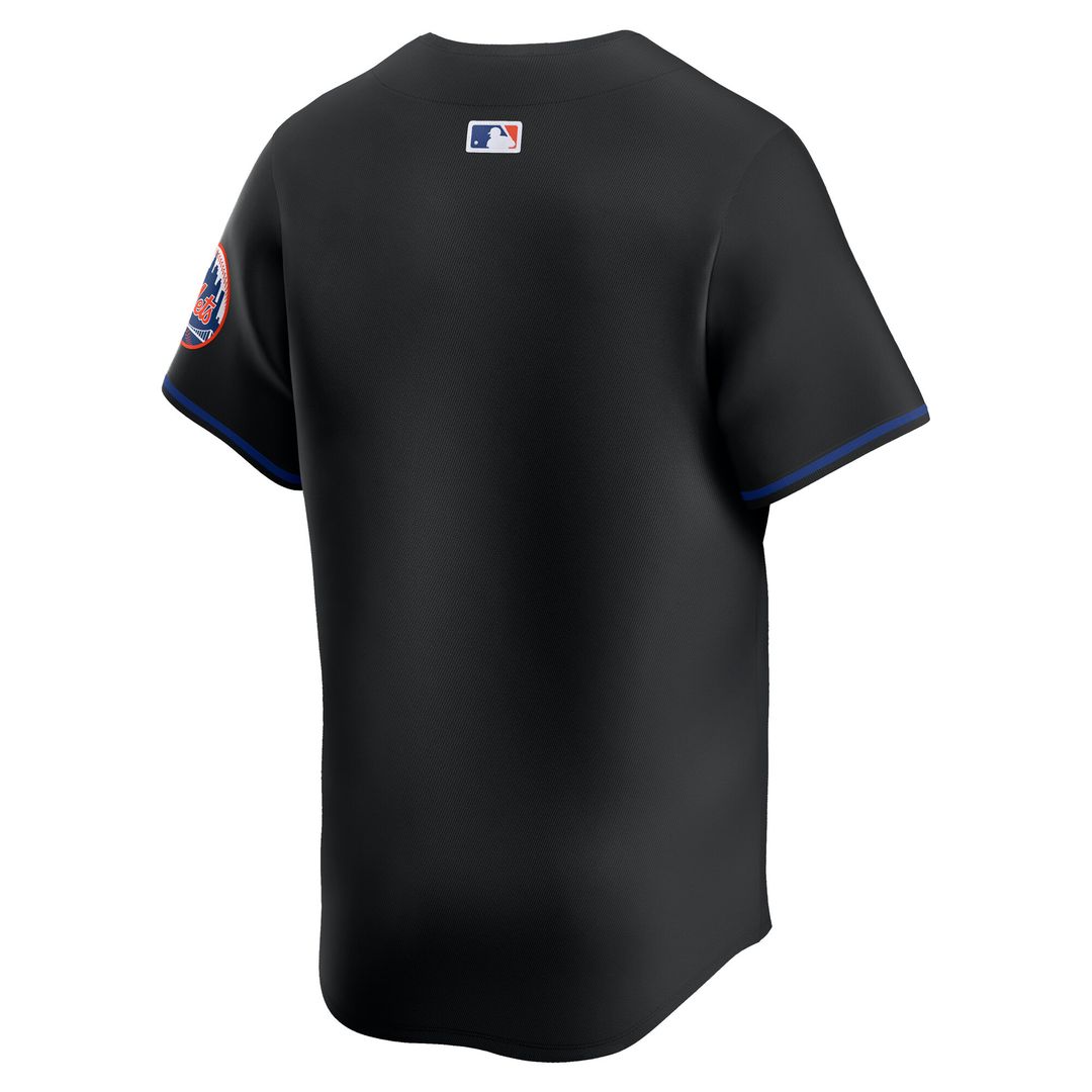 New York Mets Nike Alternate Limited Jersey - Black MLB Team Jersey Baseball Fan Apparel