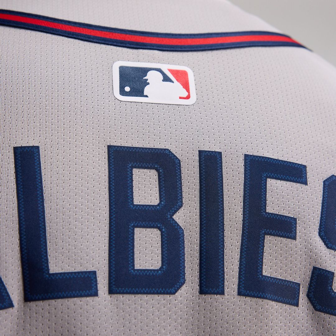 Atlanta Braves Ozzie Albies Nike Road Limited Player Jersey - Gray MLB Team Jersey Baseball Fan Apparel
