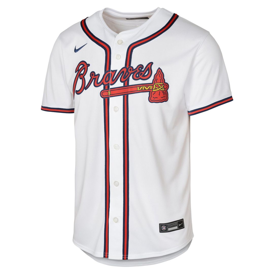 Atlanta Braves Matt Olson Nike Youth Home Limited Player Jersey - White MLB Team Jersey Baseball Fan Apparel