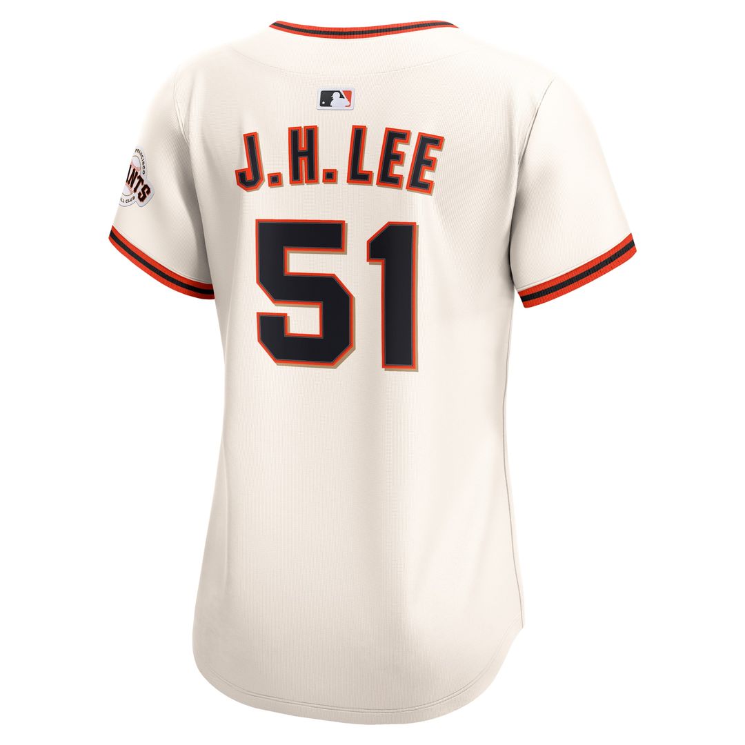 San Francisco Giants Jung Hoo Lee Nike Women's Home Limited Jersey - Cream MLB Team Jersey Baseball Fan Apparel