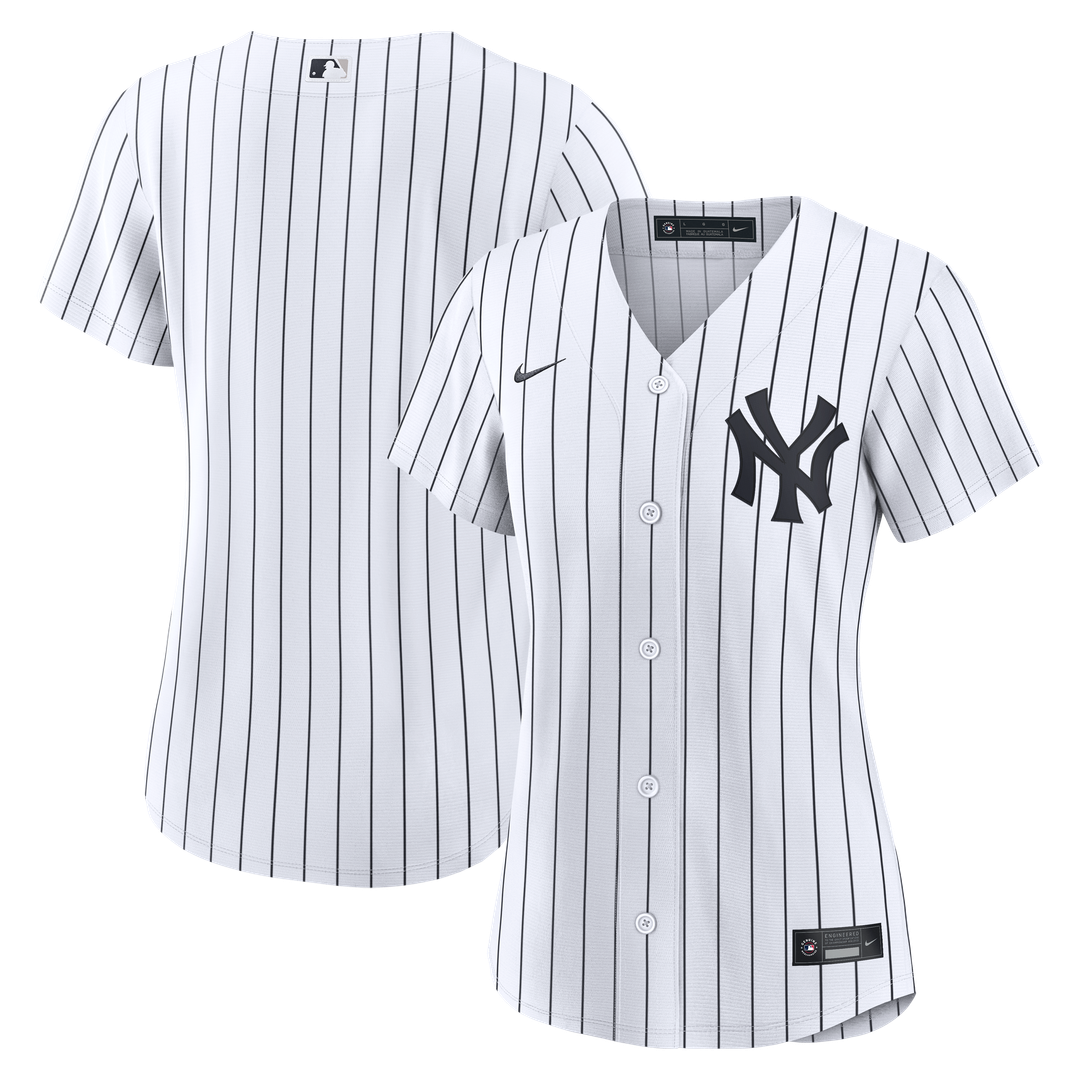 New York Yankees Nike Women's Home Replica Jersey - White MLB Team Jersey Baseball Fan Apparel