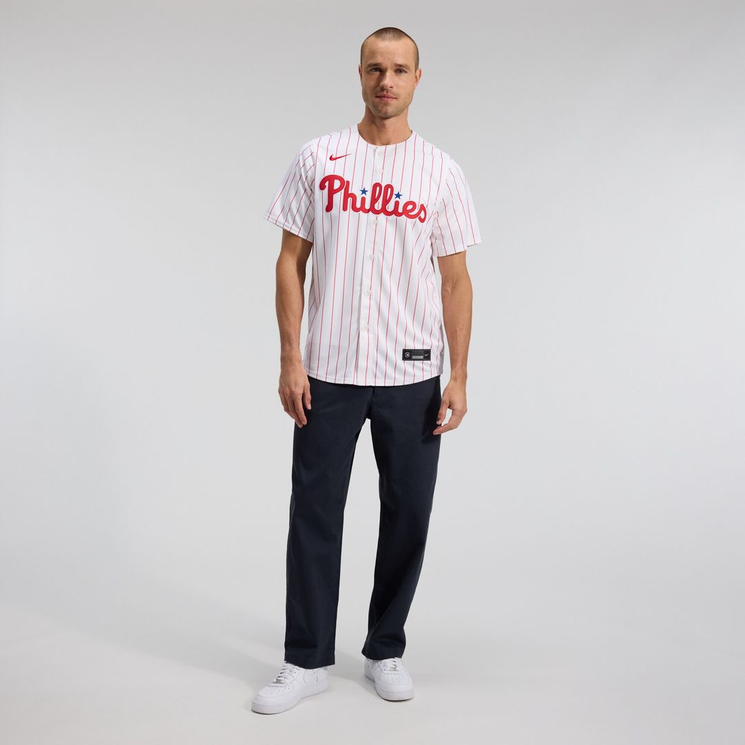 Philadelphia Phillies Nike Home Limited Jersey - White MLB Team Jersey Baseball Fan Apparel