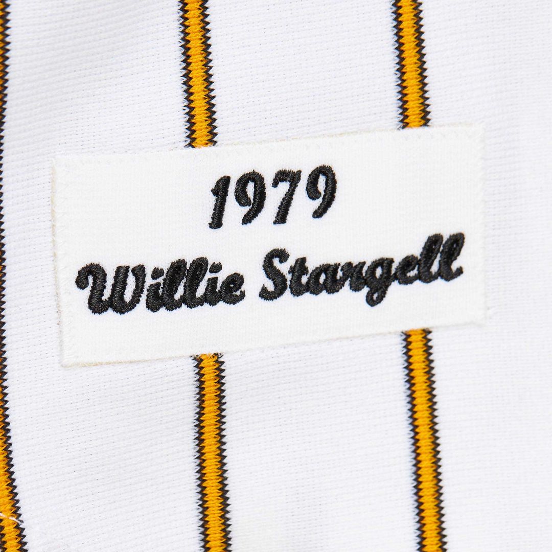 Pittsburgh Pirates Willie Stargell Mitchell & Ness 1979 Throwback Authentic Jersey - Gold MLB Team Jersey Baseball Fan Apparel