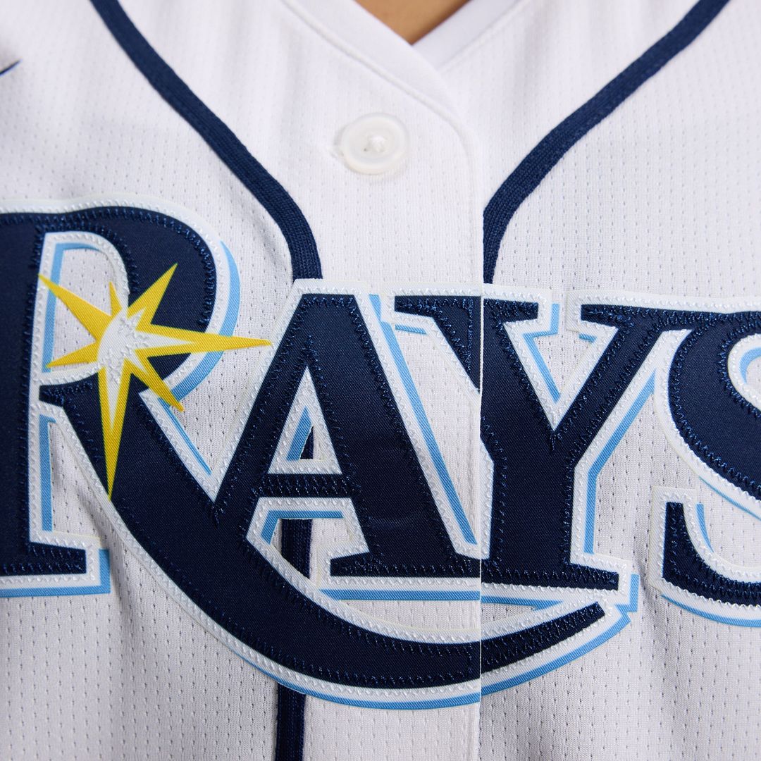 Tampa Bay Rays Nike Women's Home Limited Jersey - White MLB Team Jersey Baseball Fan Apparel