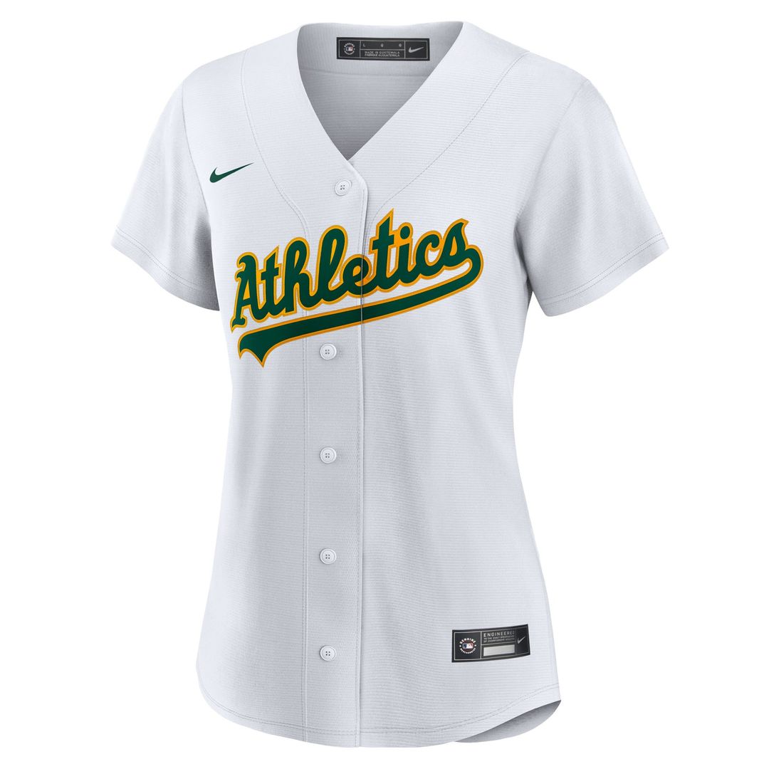 Athletics Nick Kurtz Nike Women's Home Replica Player Jersey - White MLB Team Jersey Baseball Fan Apparel