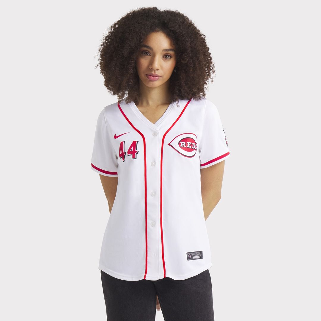 Cincinnati Reds Elly De La Cruz Nike Women's Home Limited Player Jersey - White MLB Team Jersey Baseball Fan Apparel