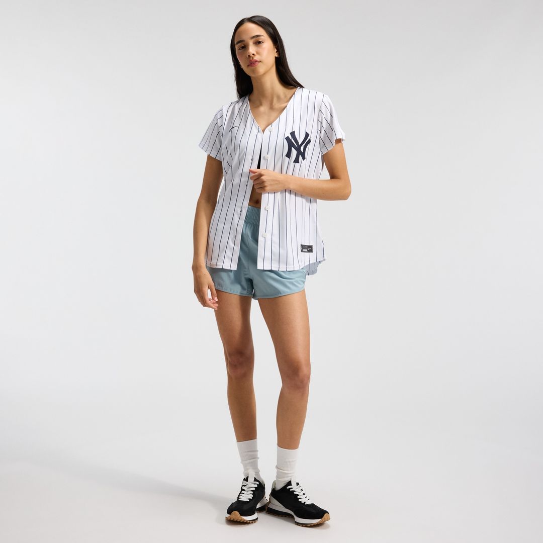 New York Yankees Nike Women's Home Replica Team Jersey - White MLB Team Jersey Baseball Fan Apparel