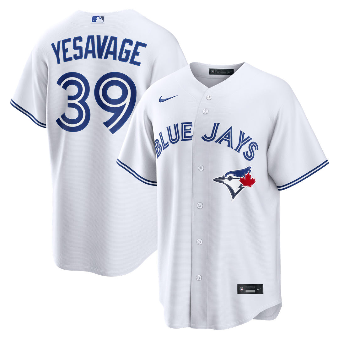 Toronto Blue Jays Trey Yesavage Nike Home Replica Jersey - White MLB Team Jersey Baseball Fan Apparel