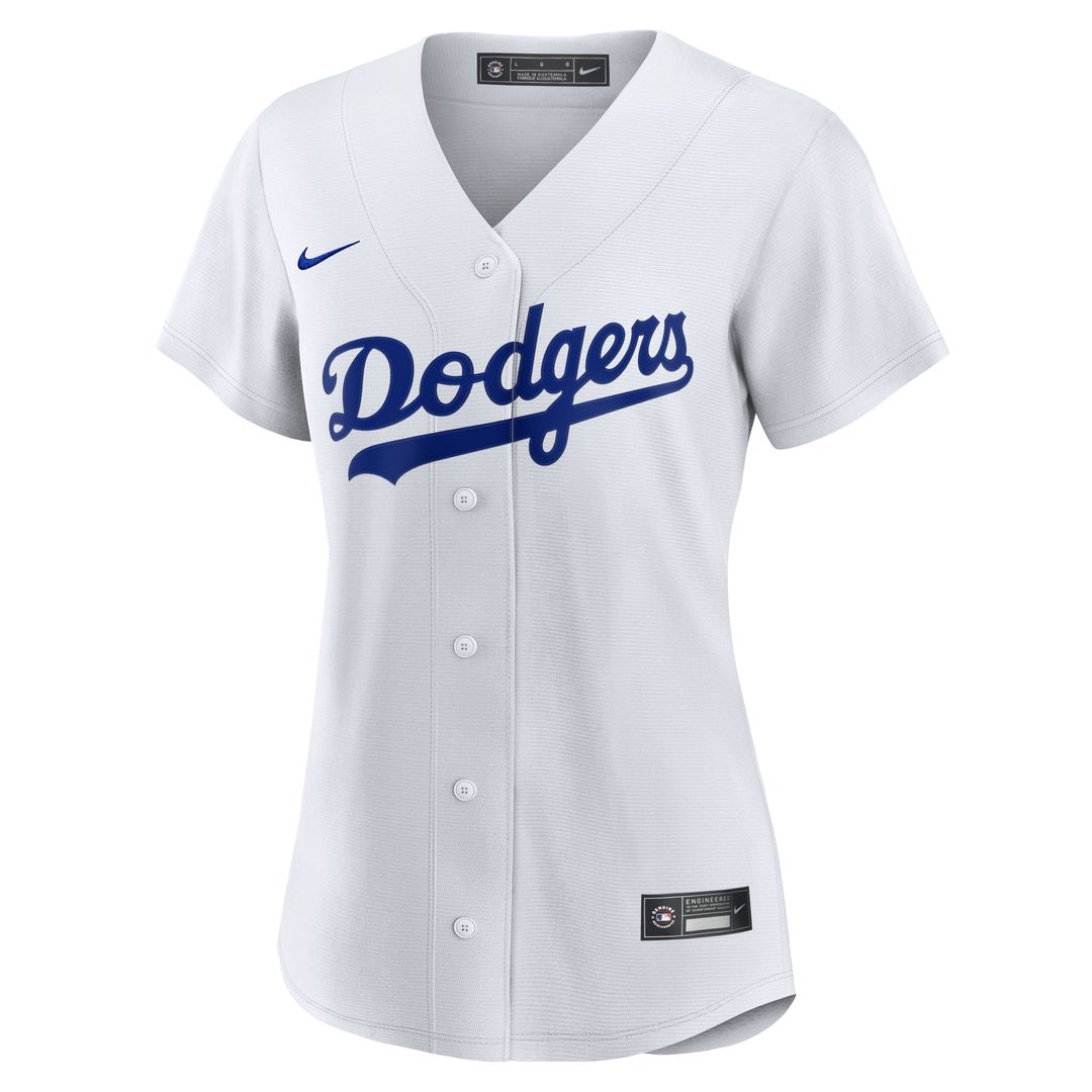 Los Angeles Dodgers Enrique Hernández Nike Women's Home Replica Jersey - White MLB Team Jersey Baseball Fan Apparel