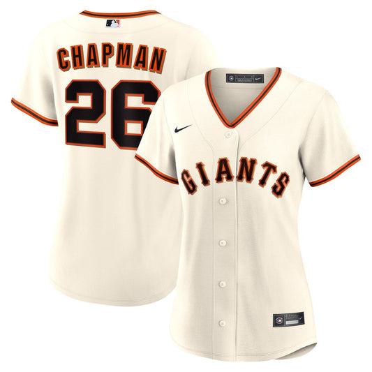 San Francisco Giants Matt Chapman Nike Women's Home Replica Jersey - Cream MLB Team Jersey Baseball Fan Apparel