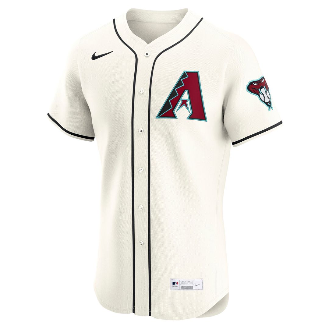 Arizona Diamondbacks Lourdes Gurriel Jr. Nike Home Elite Jersey - Cream MLB Team Jersey Baseball Fan Apparel